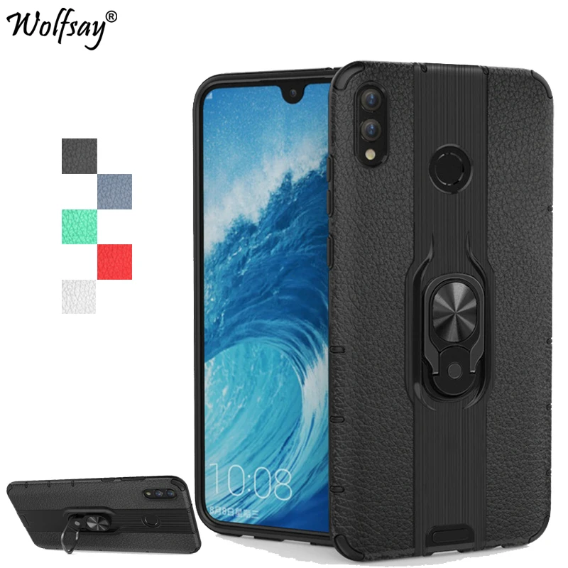 Для huawei Honor 8X Max чехол Роскошный панцирь робот ПК + ТПУ Жесткий Бампер для телефона