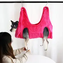 

Pet Grooming Hammock Convenient Solid Color Reusable Lightweight Cat Hanging Hammock Pet Supplies Hammock Pet Hammock