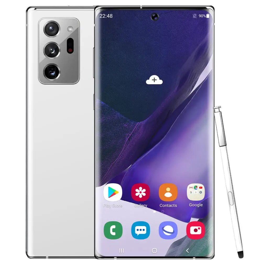 Смартфон Samsum N20U задняя камера 48 МП 12 Гб 512 ГБ полный экран 6 9 дюйма десятиядерный