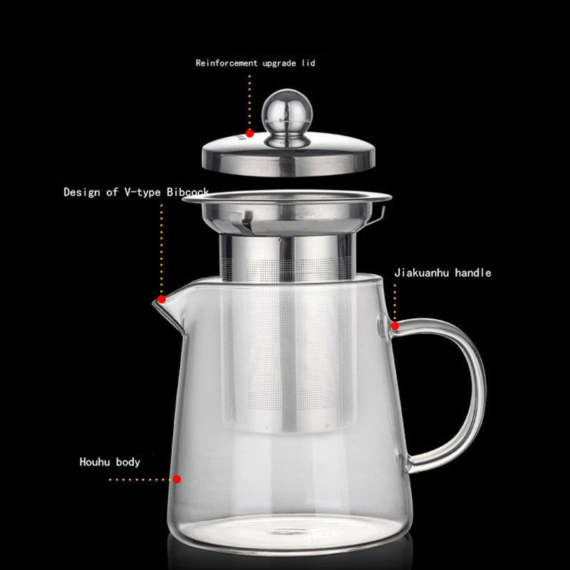 Kung Fu Tea Sets Heat Resistant Glass 