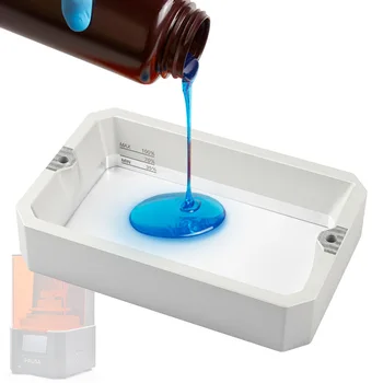 

For Prusa I3 DLP SLA 3D Stereolithography Printer Aluminum Resin Trough with FEP Film Prusa SL1