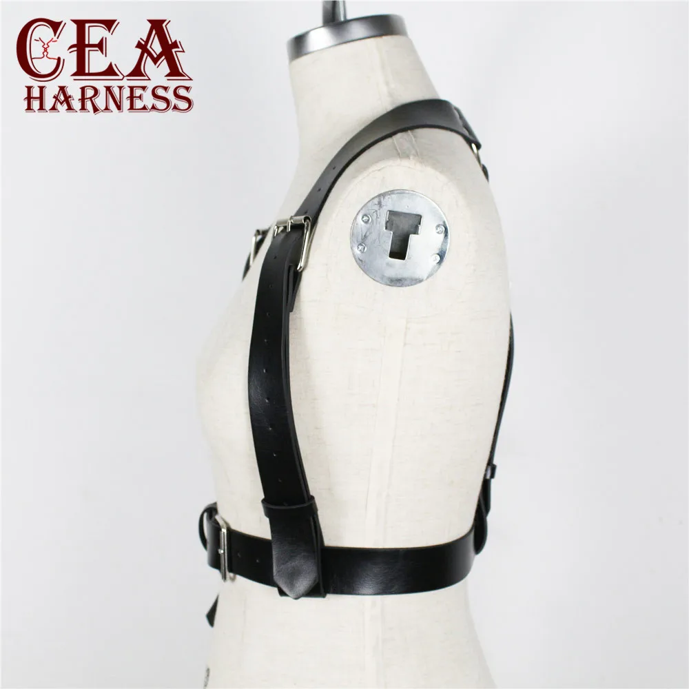 CEA.HARNESS, высокое качество, искусственная кожа, жгут, сексуальные подвязки, ремни, эротический фетиш, подтяжки, ремни для женщин, женское БДСМ белье, пояс для связывания