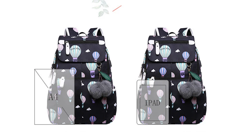Childrens School Backpack Women Bag Laptop Anti Theft Backpack Schoolbag Womens Backpacks Female School Bags for Teenage Girls