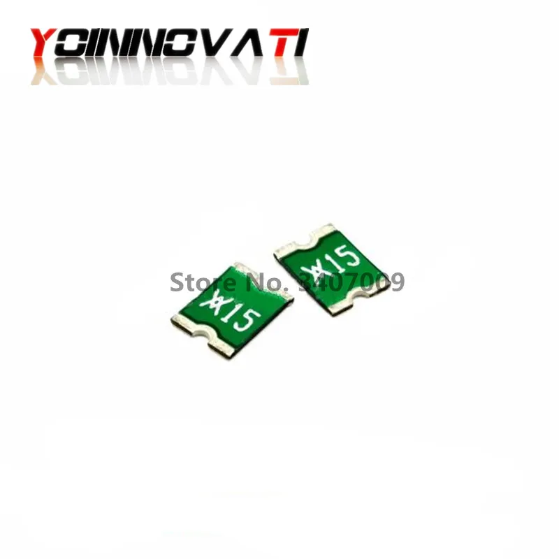 50 шт. в партии Raychem Polyswitch SMT SMD PTC Сброс сброса сбрасываемые предохранители 1812 1.5A 6V