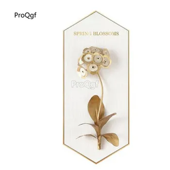 

Prodgf 1Pcs A Set Nordic light luxury gold wrought iron painting