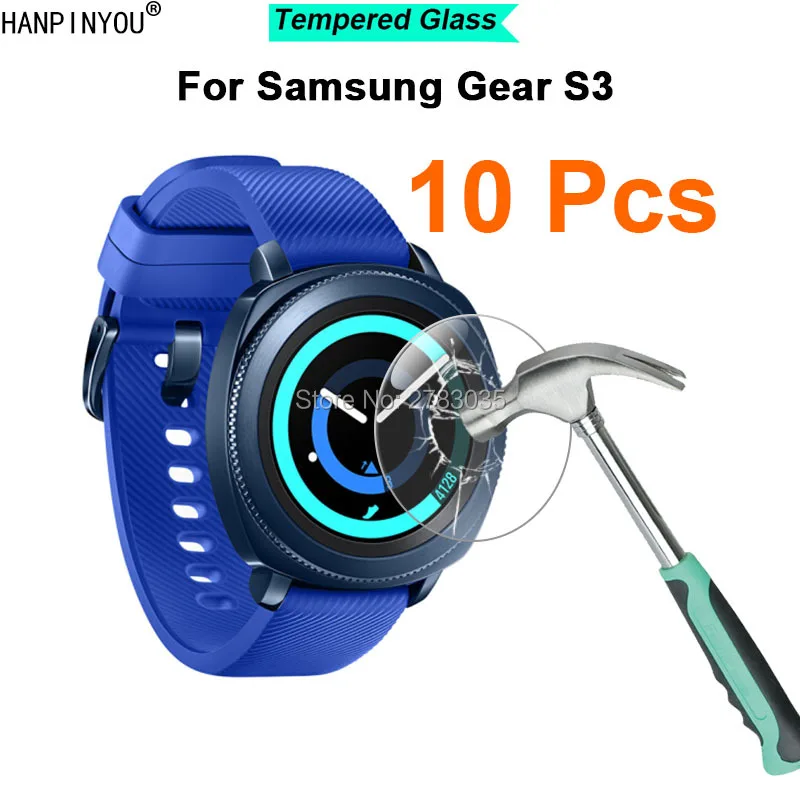 10 шт./лот для смарт-часов Samsung Gear S3 твердость 9H 2.5D ультрапрозрачное тонкое