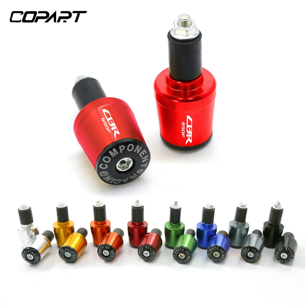 Для Honda CBR650F CBR 650 CBR650 F 650F Все Год аксессуары для мотоциклов CNC 7/" 22 мм ручки для руля рукоятка Крышка заглушки