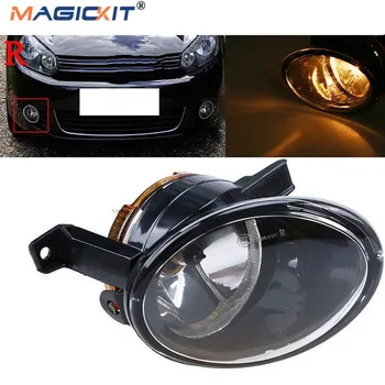 

MagicKit 1x Front Bumper Right Fog Light Convex Lens Lamp For VW Golf /Jetta /MK6 /Tiguan