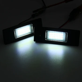 

18-SMD License Plate Light White Rear Left+Right Canbus Xenon New Practical