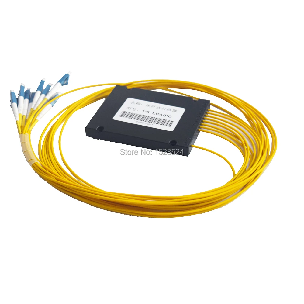 Бесплатная доставка EPON FTTH 2 0 мм 1x8 ABS коробка модуля Тип LC/UPC коннектор волоконно