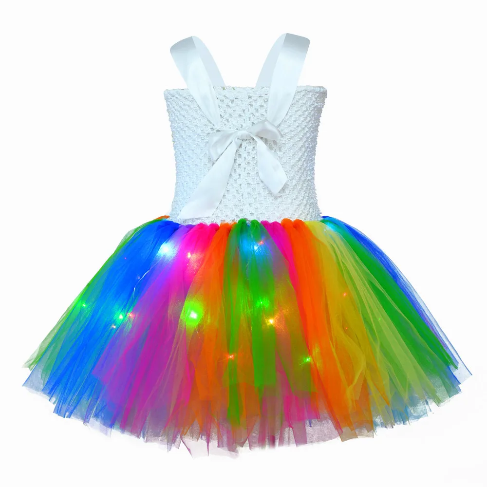 Christmas Unicorn Glowing Dress With LED Lights