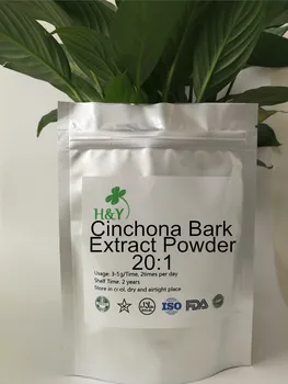 

150-1000g Free Shipping Hot Sale Cinchona Bark Extract Powder 20:1 In Stock