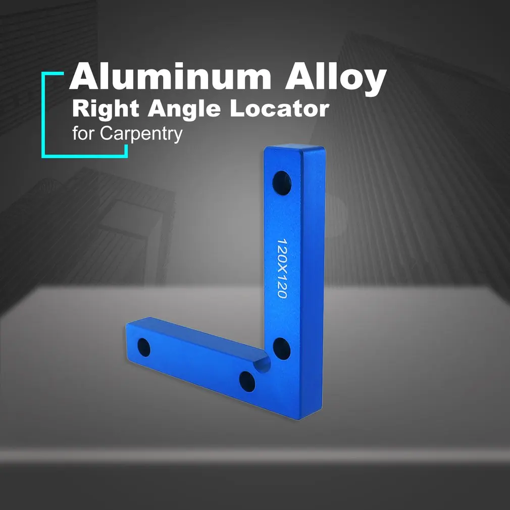 

Right Angle Auxiliary Fixture 90 Degrees Positioning Block Fixing Clip L-Shaped Ruler Woodworking Carpenter Toolss