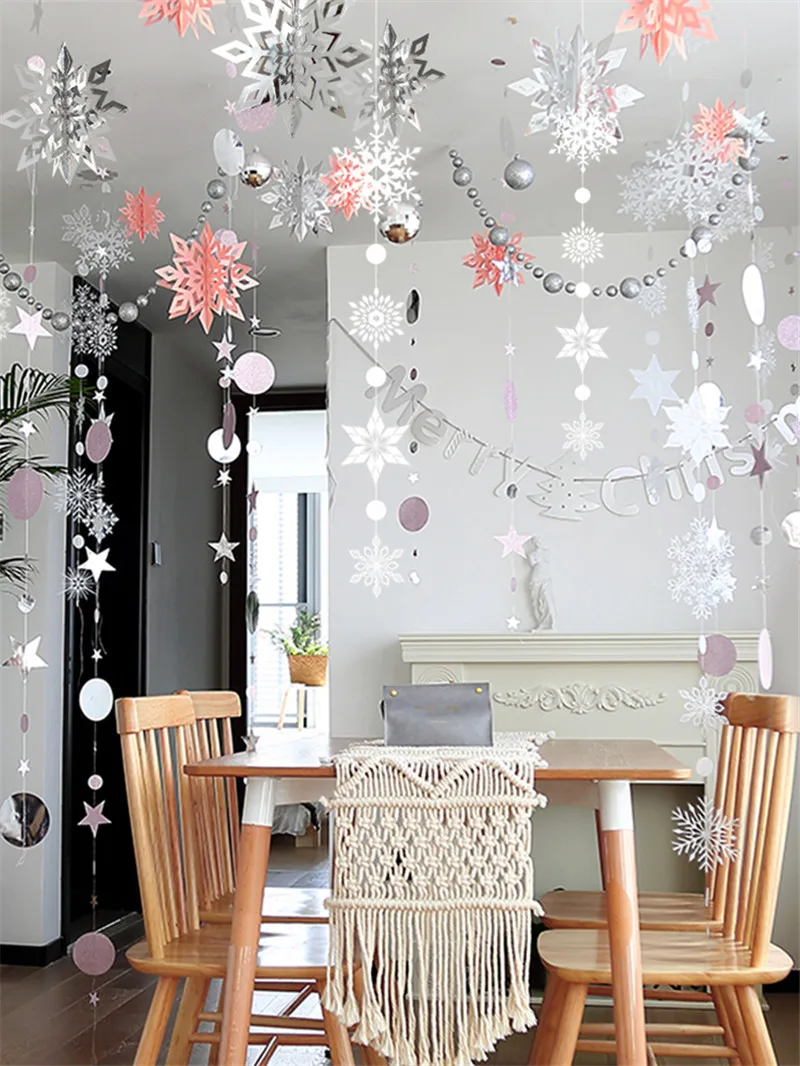 Neige Artificielle De Noël Multicolore - Paillettes PVC 200 G - Pour Décoration Arbre, Fenêtre, Bricolage Festif