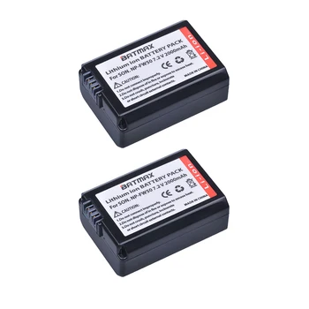 

2Pack 2000mAh NP-FW50 NPFW50 NP FW50 Battery for Sony Alpha a33,a35,a37,a55, SLT-A33,SLT-A35,SLT-A37,SLT-A37K,SLT-A37M,SLT-A55