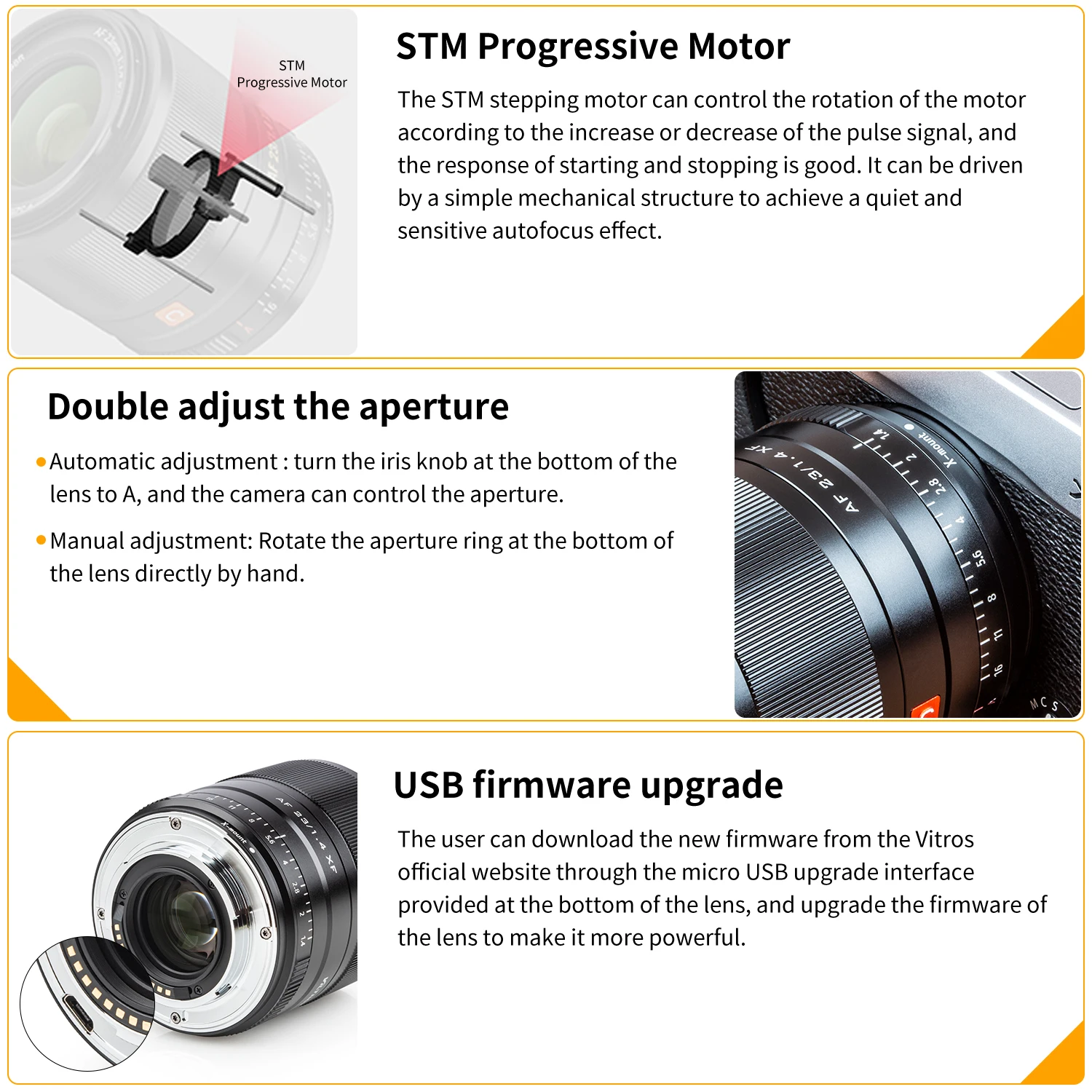 VILTROX 23mm f1.4 XF Camera Lens Auto Focus Portrait Lens APS-C Lens for Fujifilm Fuji Lens X mount Sony E mount Camera Lens X20