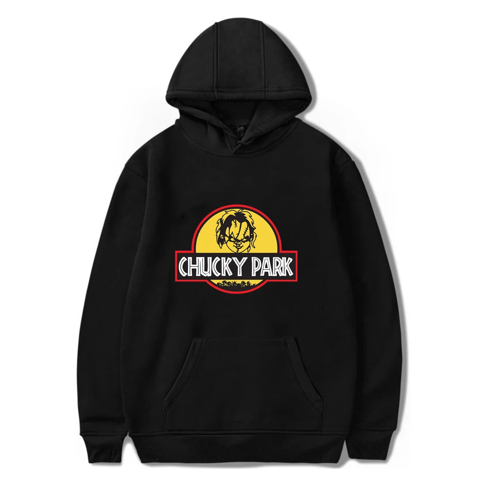 

Chucky Park Print Fashion Hoodie Men Halloween Hoodies Streewear Teenagers Boys Girls Sweatshirts Oversize Coats New Arrival