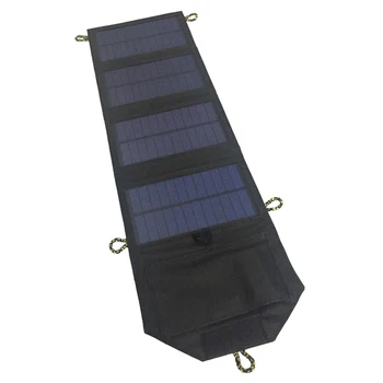 

SOONHUA Charger Folding USB Outdoor Camping Travel Power Bank Phone Charger Solar Panels 7W Solar Panel Portable Chargers