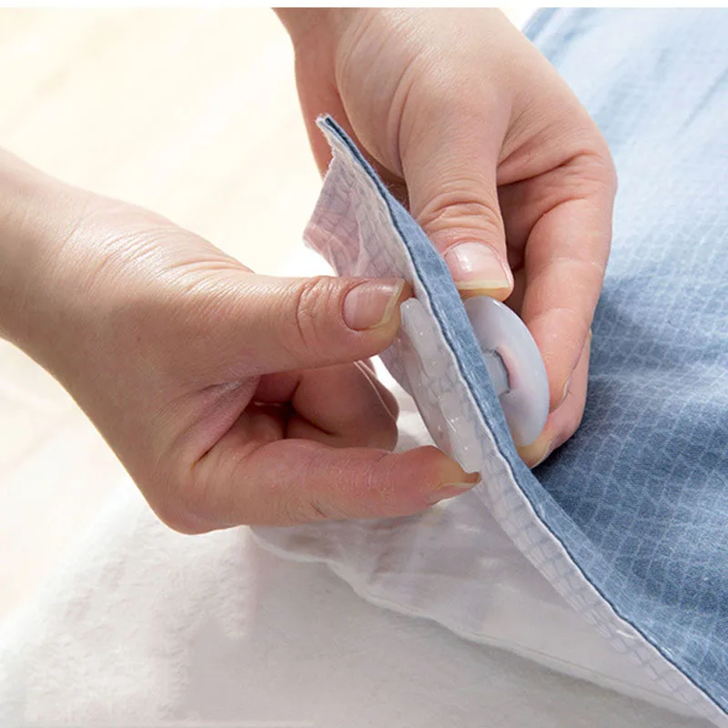 WHISM 4 шт. захваты для одеяла переносные пододеяльники простыни держатель зажим