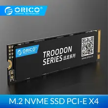 ORICO PCI-E X4 M.2 SSD M.2 NVME SSD 128 ГБ 256 ГБ 512 ГБ 1 ТБ M.2 2280 мм Внутренний твердотельный жесткий диск для настольного ноутбука