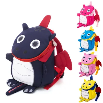 

Lightness Infant Baby Bag Adjustable Anti-lost Cute Dinosaur Backpack Boy Girl 1-5 Years Old Kindergarten Bag Children Backpack