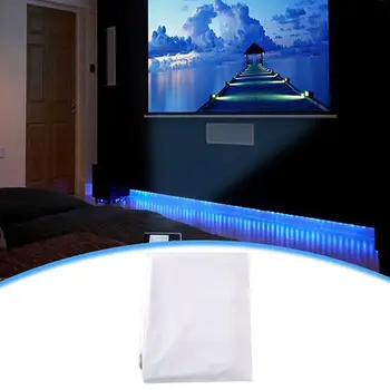 

New Projection Screen Polyester Portable Foldable Front Rear Projection Screen 1.8m*1.2m For Travel Home Theater for Christmas