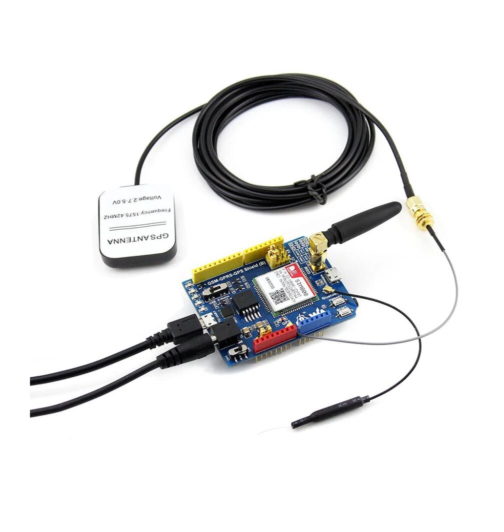 Щит Arduino от AiSpark GSM/GPRS/GPS (B) на базе USB SIM808 для преобразования UART совместимый с