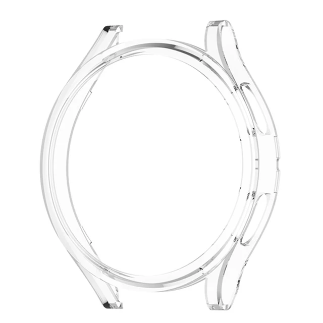 Watch Case For Samsung Galaxy Watch 4 44mm PC Matte Cover  Protective Compatible Galaxy Watch 4 40mm Clock Bumper Shell Transparent