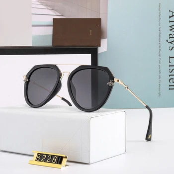 

Luxury Brand Ladies Sunglasses Women Fashion Designer Classic Retro Glasses Polarized Shopping Mirror Round Eyewear Gafas de sol