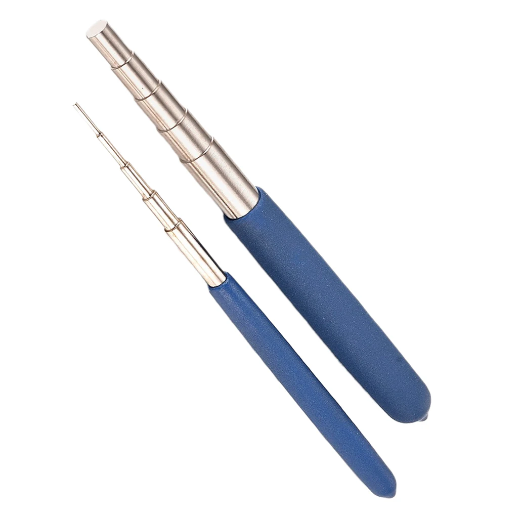 2pcs Chrome Plated Micro Coil Builder 14cm Length Wire Winding Wrapping Coiling Sticks Rods 1.5-10mm