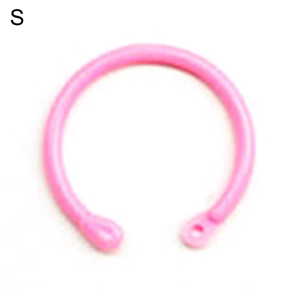 Colorful Plastic Circle Ring Multi-Function Creative Loose-Leaf Binder Ring For DIY Album Book Binder Hoops Office Binding Rings