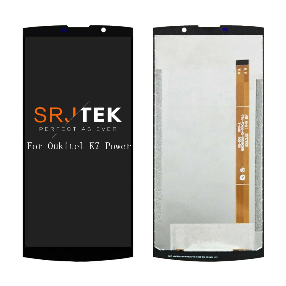 

100% Tested 6'' For Oukitel K7 Power LCD Display Touch Screen Digitizer Assembly Glass Panel For K7 Power Screen Replacement
