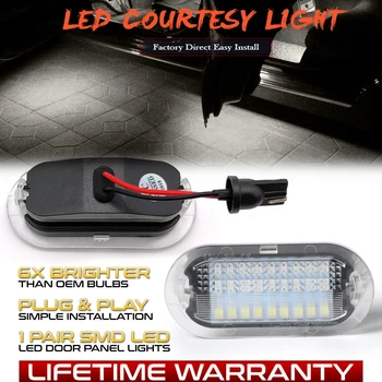 

1pc Car Door Light Super Bright Original Door Warning Light For VW Jetta 4 Cabrio Polo Sharan Touran Vento Bora Golf 3 4 Beetle