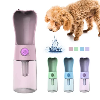 

250ML Portable Pet Water Bottle Outdoor Dog Cat Water Feeder Pet Drinking Bowl Travel Water Cup Pet Water Feeding Bottle