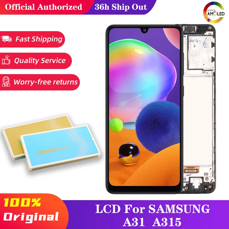 人気ファッションまとめランキング 10個6 4 フレームとサムスンギャラクシーa31 A315 Sm A315f Sm A315f Ds 液晶タッチスクリーンデジタイザアセンブリ修理部品 セールネット Nkmcertificadora Com Br