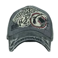 Классическая бейсбольная кепка s для мужчин и женщин, шапки с акулой, индивидуальная бейсбольная кепка, хлопковая Мужская Уличная Повседневная шапка в скандинавском стиле