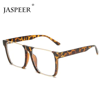 

JASPEER Blue Light Blocking Eyelasses Women Square Anti Eyestrain Computer Glasses Goggles Eye Protection Fashion Eyewear