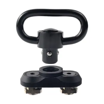 

New M-lok QD Sling Mount Sling Swivel 1.25 Inch Adapter Attachment for M lok Rail Flashlgiht Accessories