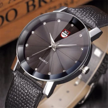 

XINEW 2019 New Crocodile Pattern Leather Watch Women Simple 7mm Ultra-Thin Quartz Wrist Watch Fashion Ladies Watch Clock relogio