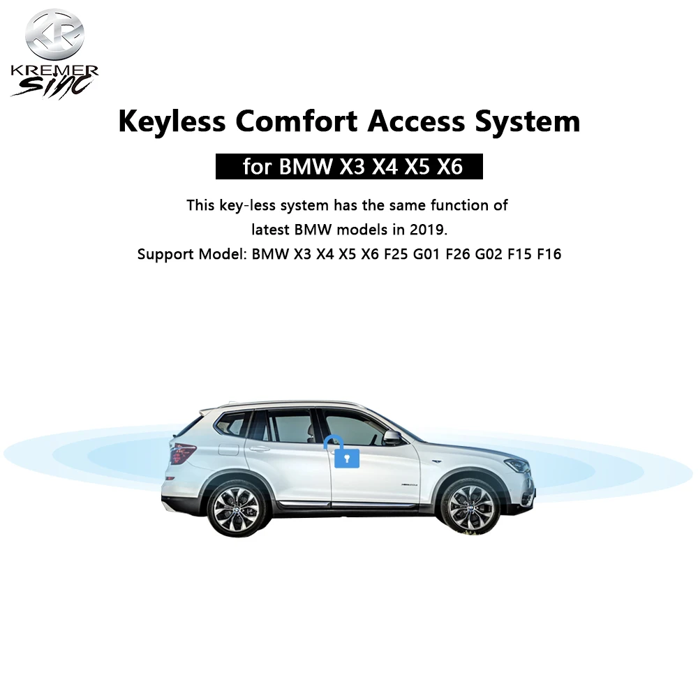 Kostenloser Versand aftermarket Keyless Komfort Zugang für B M W X3 X4