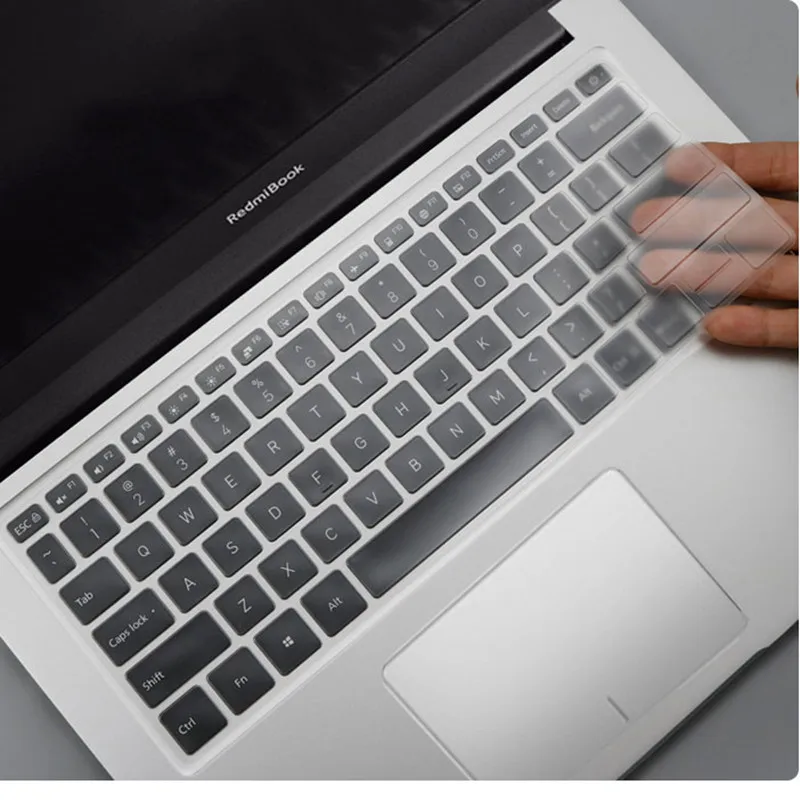 

TPU Laptop Keyboard Cover Skin For Xiaomi RedmiBook 14 Series Protector 14 inch Red Mi book Notebook Skin 2019 New RedmiBook14
