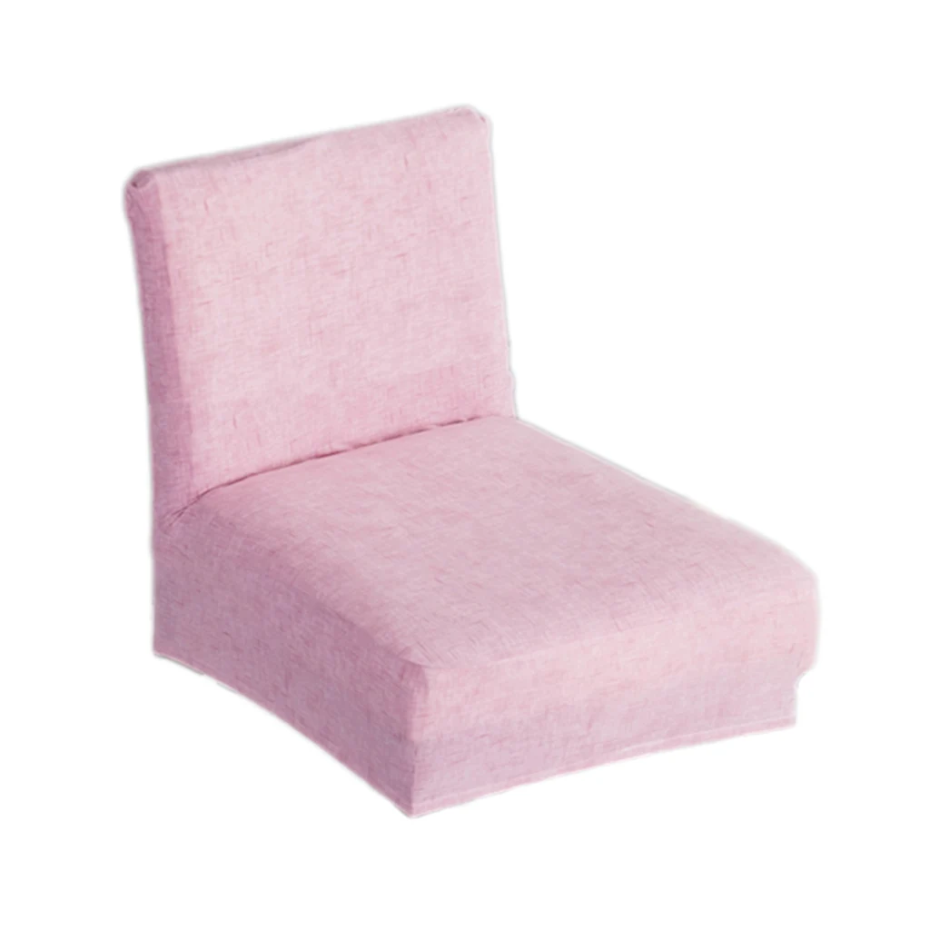 Premium Stretch Spandex Low Back Chair Seat Cover Cafe Bar Stool Covers