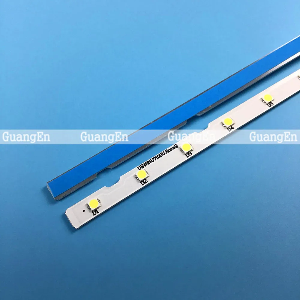 US $163.20 30 PiecesLot LED Strip Bar For Samsung 43TV UE43NU7100 AOT43NU7100F2X283030C BN4400947A UE43NU7120 UE43NU7170 BN9645954A
