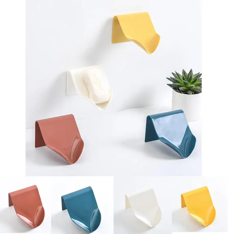 Powerful Practical Adhesive Drainage Soap Durable Holder Storage Container Household Merchandises Portable Dishes Hot | Дом и сад