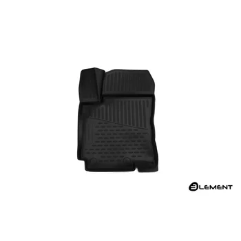 

3D mats in salon Kia Rio 01/2014-> front left, HB. 1 pc