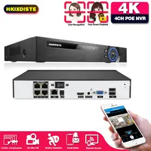 

4CH 4K 8MP NVR Face Detection NVR H.265+ Mini IP Network Security Video Recorder Motion Detect P2P CCTV NVR XMEye