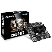 Asrock J3455-ITX intel quad-core processador j3455 (até 2.3ghz) mini itx placa-mãe/cpu combo