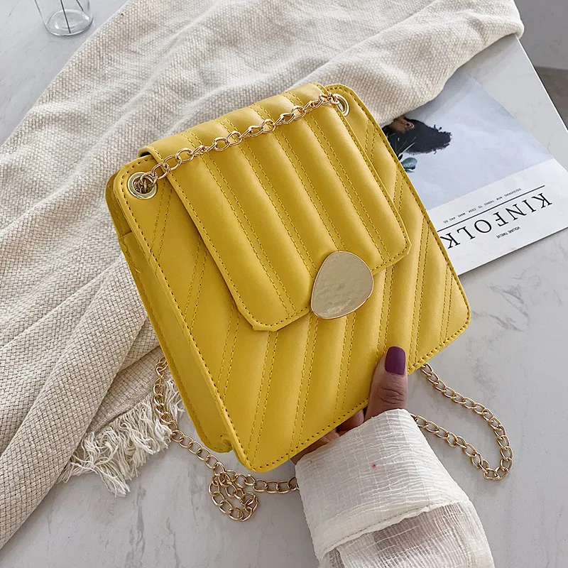 

Summer New Arrival Chain Small Bag Women's 2019 New Style Korean-style Textured Versatile Shoulder Bag Fashion Western Style Sho