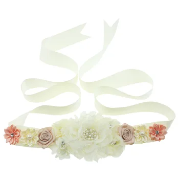 

European and American simple Rhinestone Bridal dress wedding dress waist cover pregnant women and children