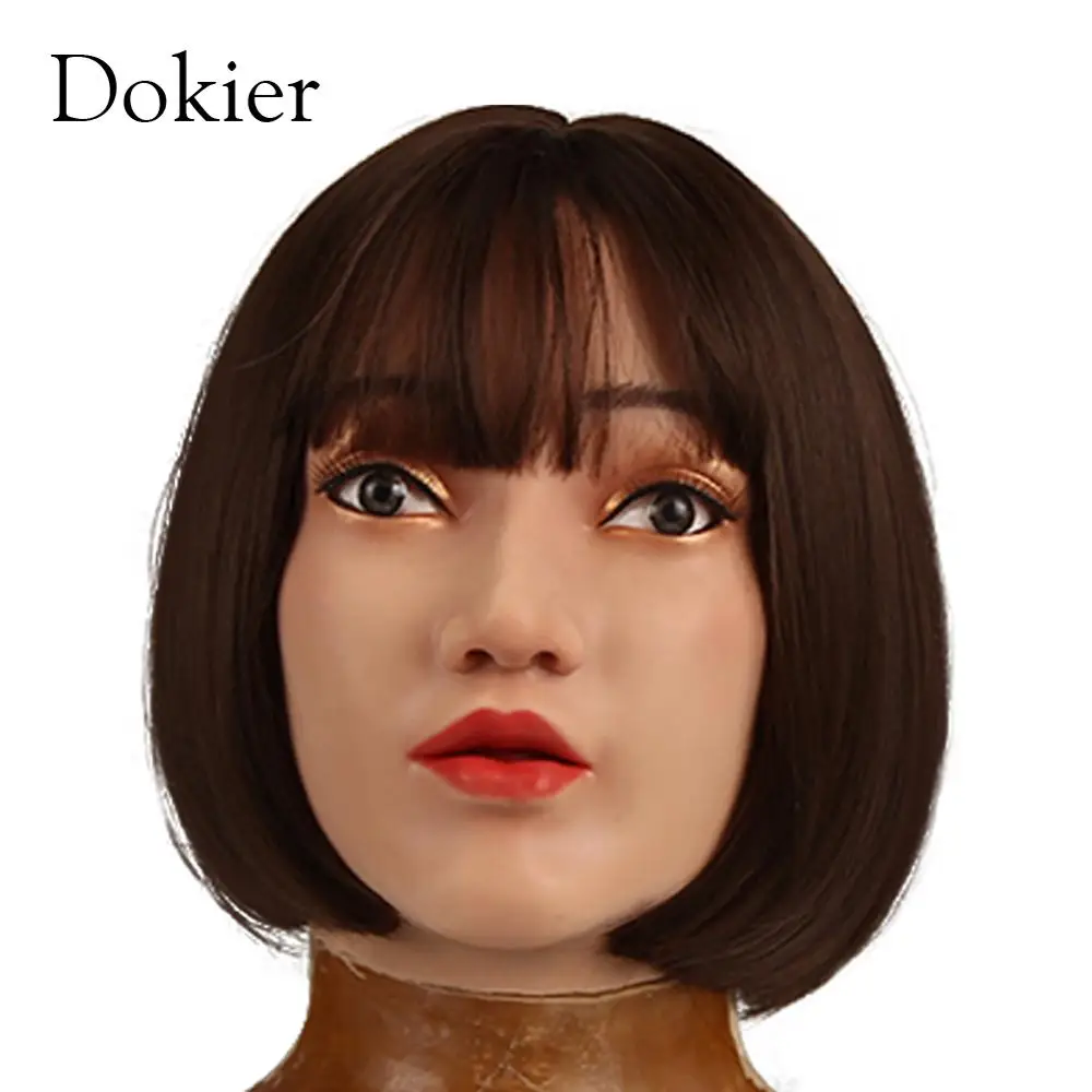 Dokier реалистичный реквизит для лица с силиконовыми формами груди косплея